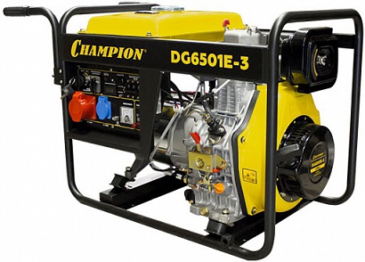 Дизельный генератор Champion DG6501E-3