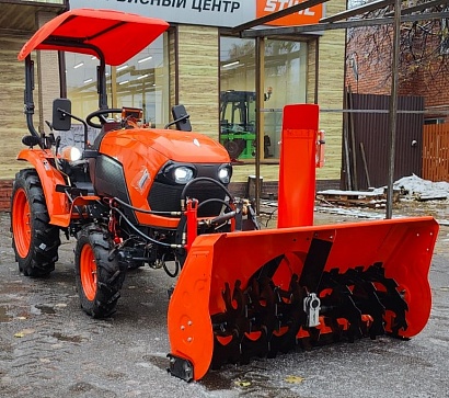 Фронтальный снегоотбрасыватель ZimAni-Kubota ST-B2741 с электрической регулировкой желоба