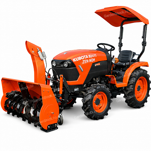 Фронтальный снегоотбрасыватель ZimAni-Kubota ST-B2741 с электрической регулировкой желоба