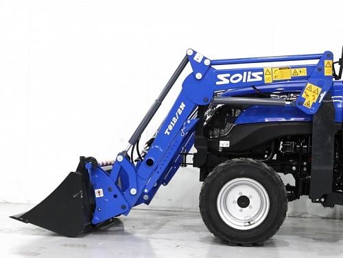 Фронтальный погрузчик Solis (50HP/Cabin/4x4/8F+2R/12F+12R) Челюстной ковш (4 in 1 bucket)