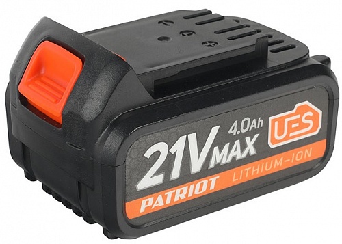 Батарея аккумуляторная PATRIOT BR 21 V Max Pro UES (21 В, 4 Ач, Li-ion)