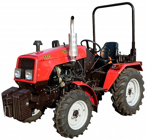 Мини-трактор БЕЛАРУС-311 4х4 с двигателем Laidong + дуга безопасности