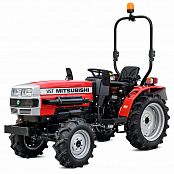 Минитрактор дизельный Mitsubishi VST MT270 4WD (4 цилиндра + 8 вперед / 2 назад)