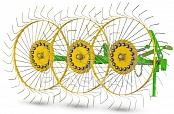 Грабли-сеноворошилки Flagman RR-03 для трактора