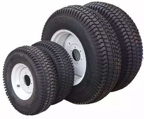 Комплект газонных колес TURF для мини-трактора ZimAni BX25 / BX2410