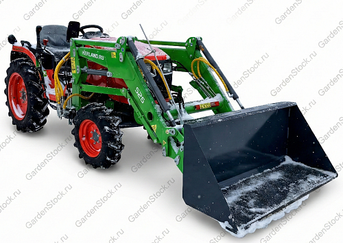 Фронтальный погрузчик для минитрактора Kubota A211N / B2441 / B2741 с авто-горизонтом и джойстиком