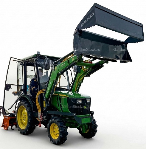 Фронтальный погрузчик (КУН) Kerland для минитрактора John Deere 3028 EN