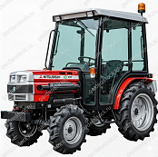 Кабина для трактора Mitsubishi VST MT225 4WD (отопление + радио + освещение)