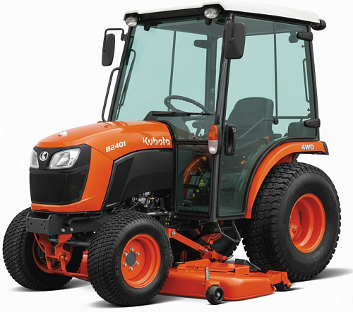 Минитрактор дизельный Kubota B2401CAB-RC54 (в комплекте с кабиной и декой 152 см)
