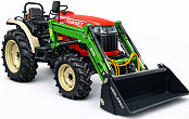 Фронтальный челюстной погрузчик (КУН) для минитрактора SWARAJ TARGET 625 / 630 4WD