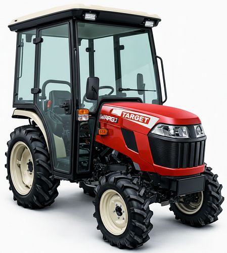 Кабина для трактора SWARAJ TARGET 625 / 630 4WD (отопление + радио + освещение)