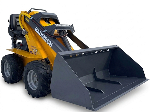 Универсальная машина мини-погрузчик Baumech ML-02 Lite + ковш универсальный 110 см., с двигателем Zongshen GB460E