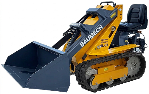 Универсальная машина мини-погрузчик Baumech ML-03 Lite с двигателем Zongshen GB460E