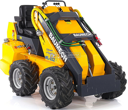 Универсальная машина мини-погрузчик Baumech ML-022 Pro с двигателем Zongshen GB750 EFI V-Twin инжектор + капот