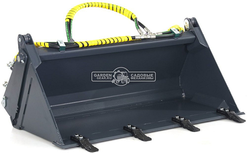 Ковш челюстной Baumech 4 в 1, 110 см., объём 130 л. с зубьями 106,5 кг
